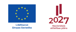 Eiropas savienīgas un NAP 2027 logo