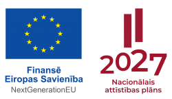 Logo Finansē Eiropas savienība un NAP
