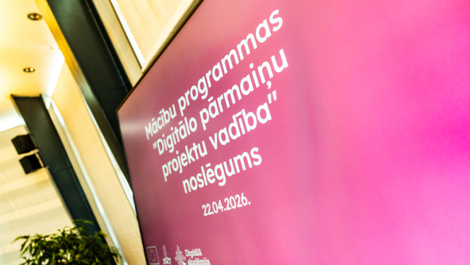 Noslēgusies Digitālo pārmaiņu projektu vadības programma