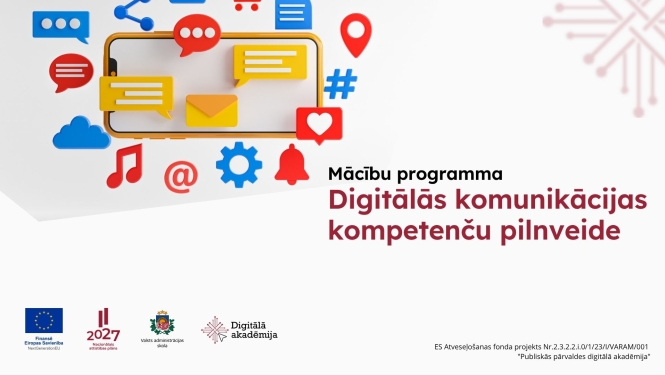 Digitālās komunikācijas kompetenču pilnveide 