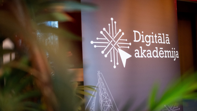 Uzraksts Digitālā akadēmija
