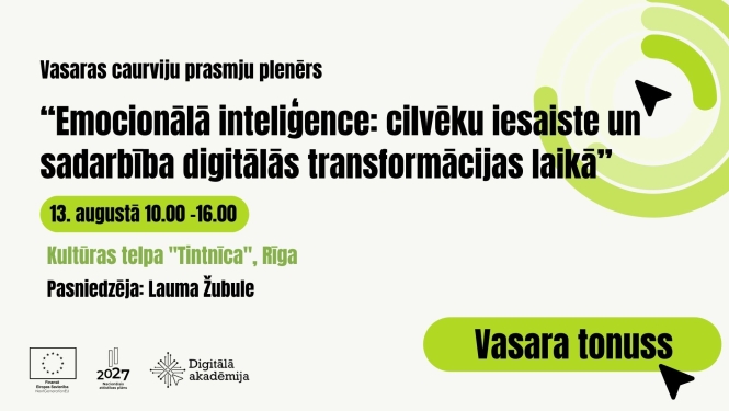  Emocionālā inteliģence: cilvēku iesaiste un sadarbība digitālās transformācijas laikā