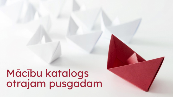 Mācību katalogs otrajam pusgadam