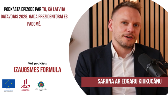 Dekoratīva bilde ar Edgaru Kiukucānu