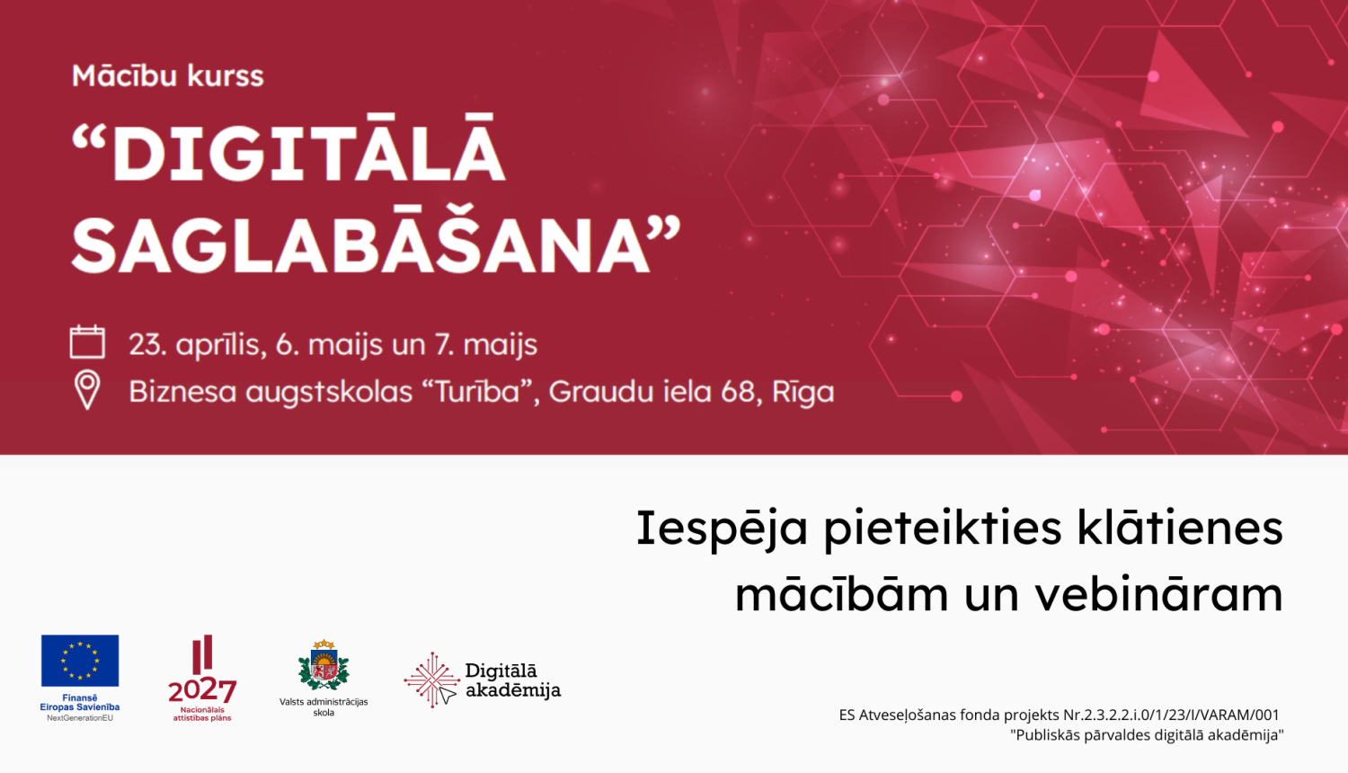 Digitālā saglabāšana