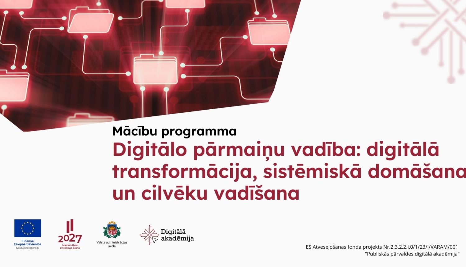 Digitālā pārmaiņu vadība 