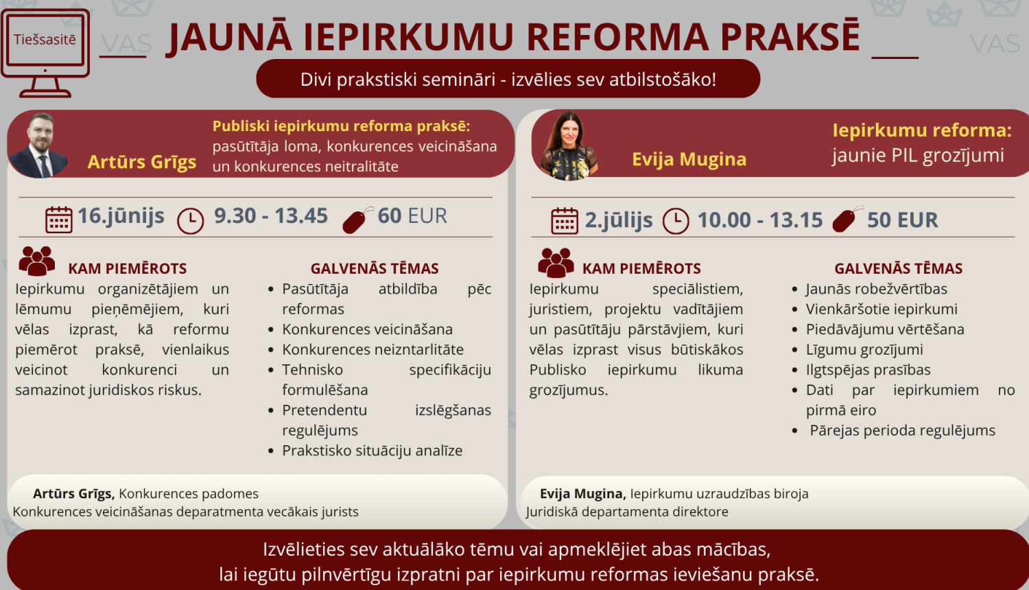 Iepirkumu reforma praksē