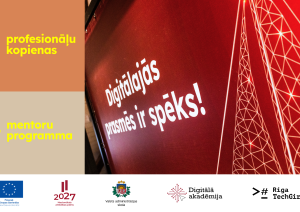 DigiTilts Profesionāļu kopienu un mentoru programmas izlaidums