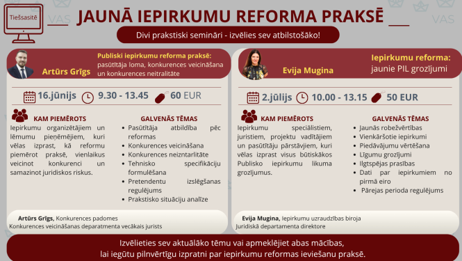 Iepirkumu reforma praksē