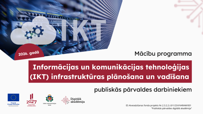 Mācību programma "Informācijas un komunikācijas tehnoloģijas insfrastruktūras plānošana un vadīšana"