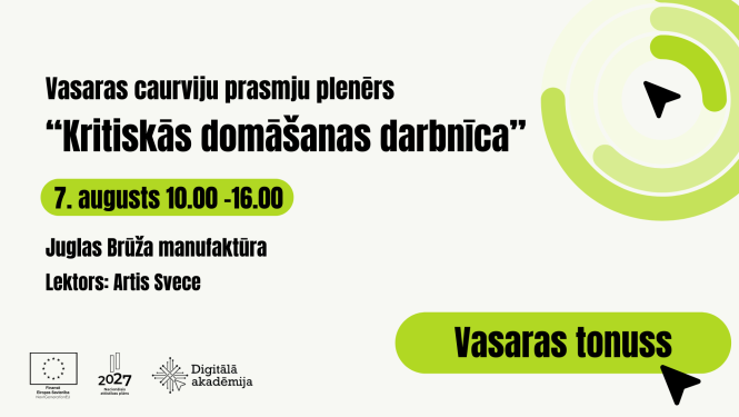 Kritiskās domāšanas darbnīca