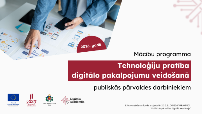 Tehnoloģiju pratība dihgitalo pakalpojumu veidošanā