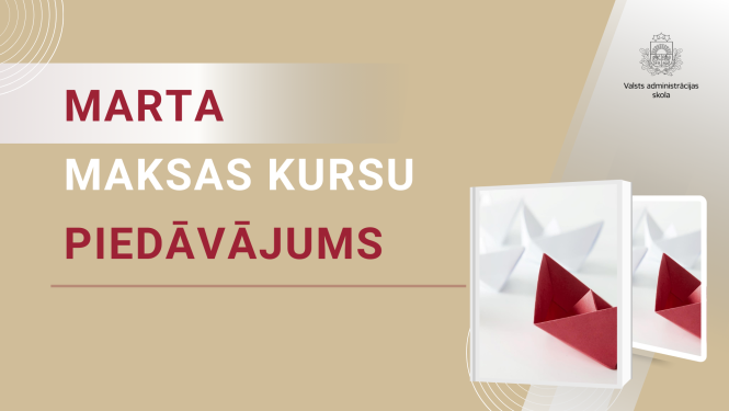 Marta maksas kursu piedāvājums