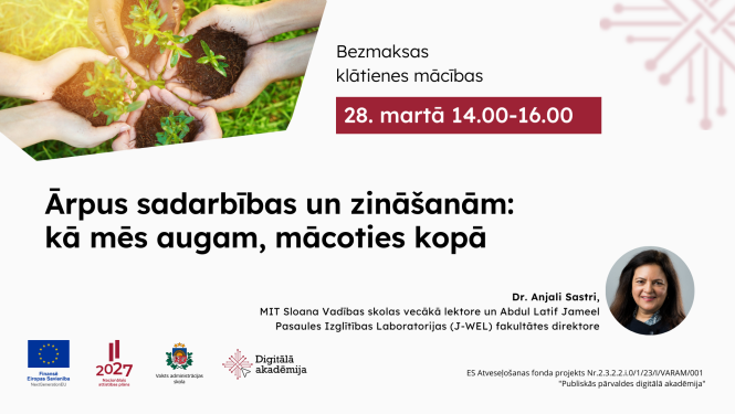 Ārpus sadarbības un zināšanām: kā mēs augam, mācoties kopā