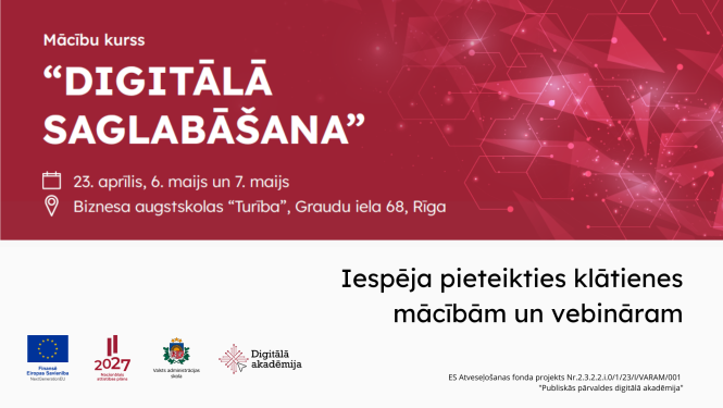 Digitālā saglabāšana