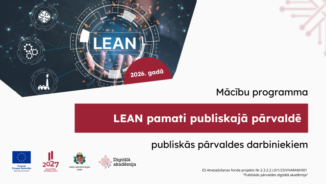 LEAN publiskajā pārvaldē