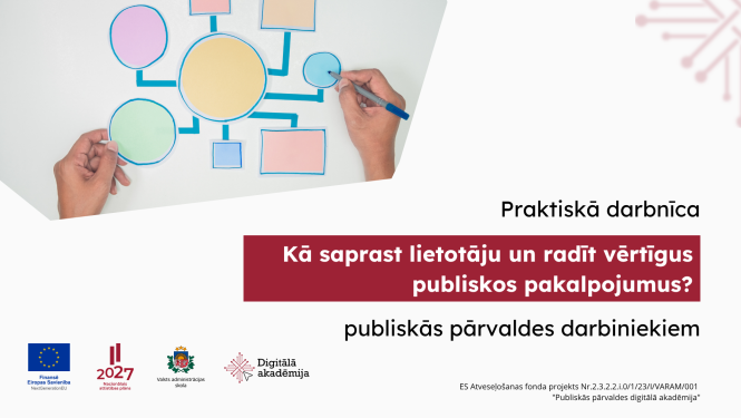 Praktiskā darbnīca: Kā saprast lietotāju un radīt vērtīgus publiskos pakalpojumus?