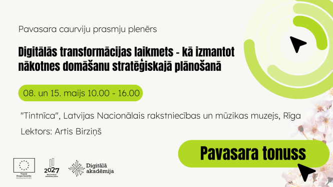 Digitālās transformācijas laikmets – kā izmantot nākotnes domāšanu stratēģiskajā plānošanā