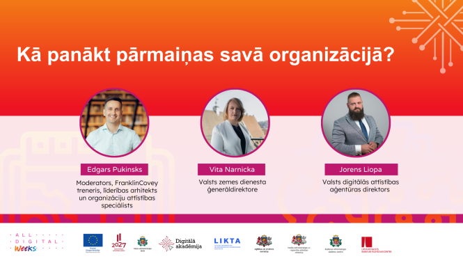 Kā panākt pārmaiņas savā organizācijā?