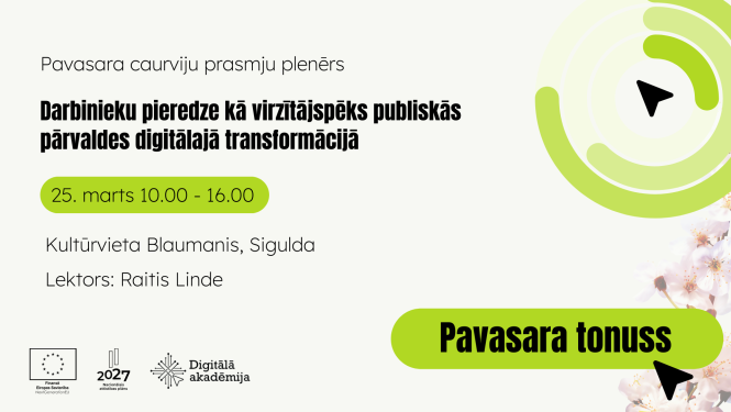 Darbinieku pieredze kā virzītājspēks publiskās pārvaldes digitālajā transformācijā