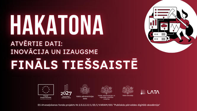 Hakatona fināls tiešsaistē