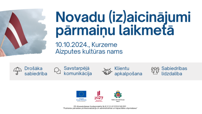 Novadu izaicinājumi pārmaiņu laikmetā