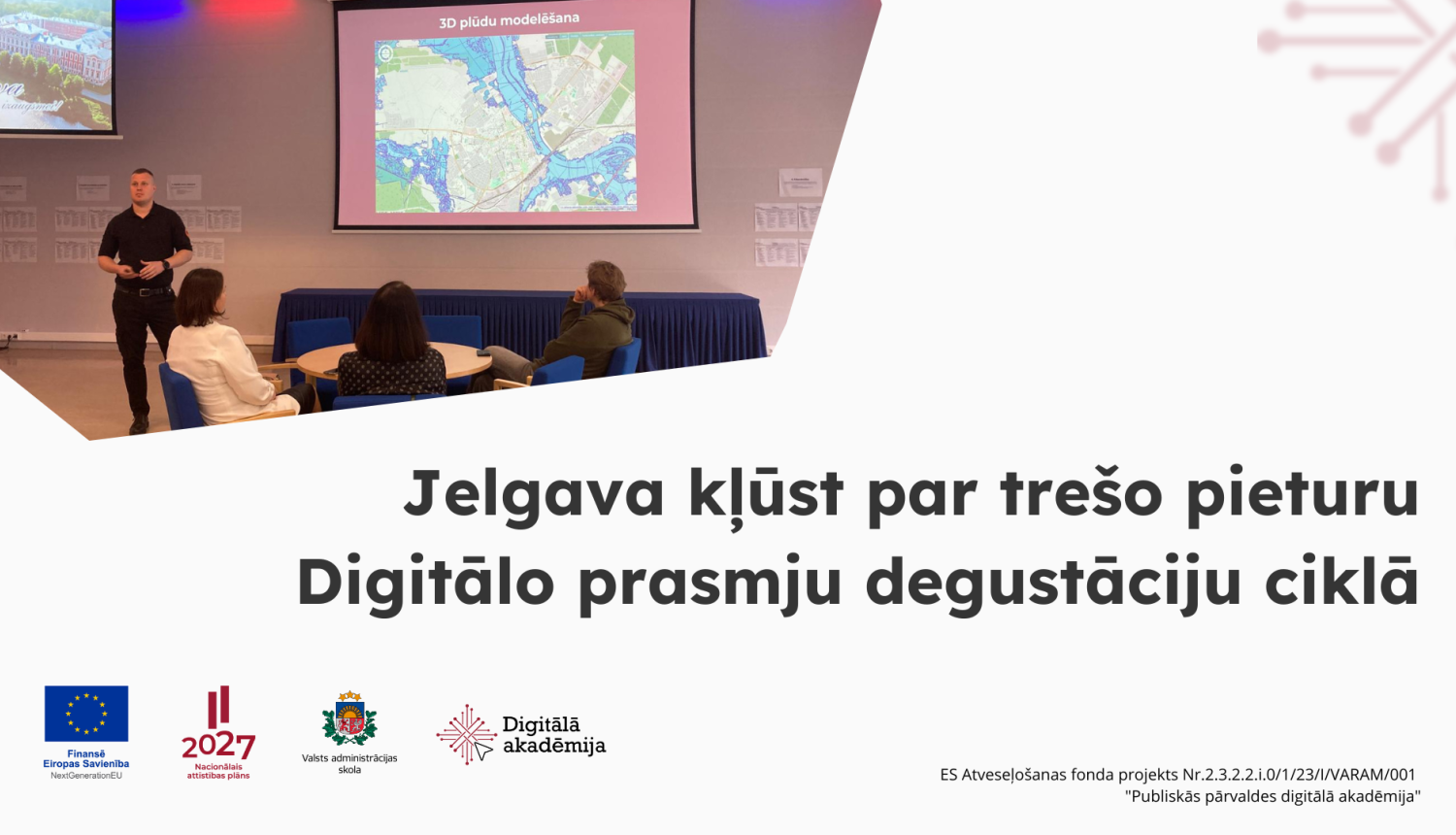 Jelgava kļūst par trešo pieturu Digitālo prasmju degustāciju ciklā