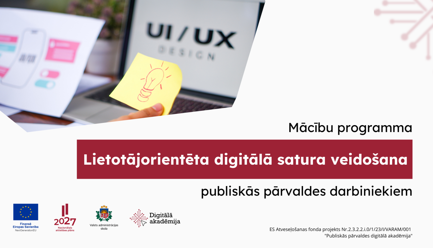 Lietotājorientēta digitālā satura veidošana 