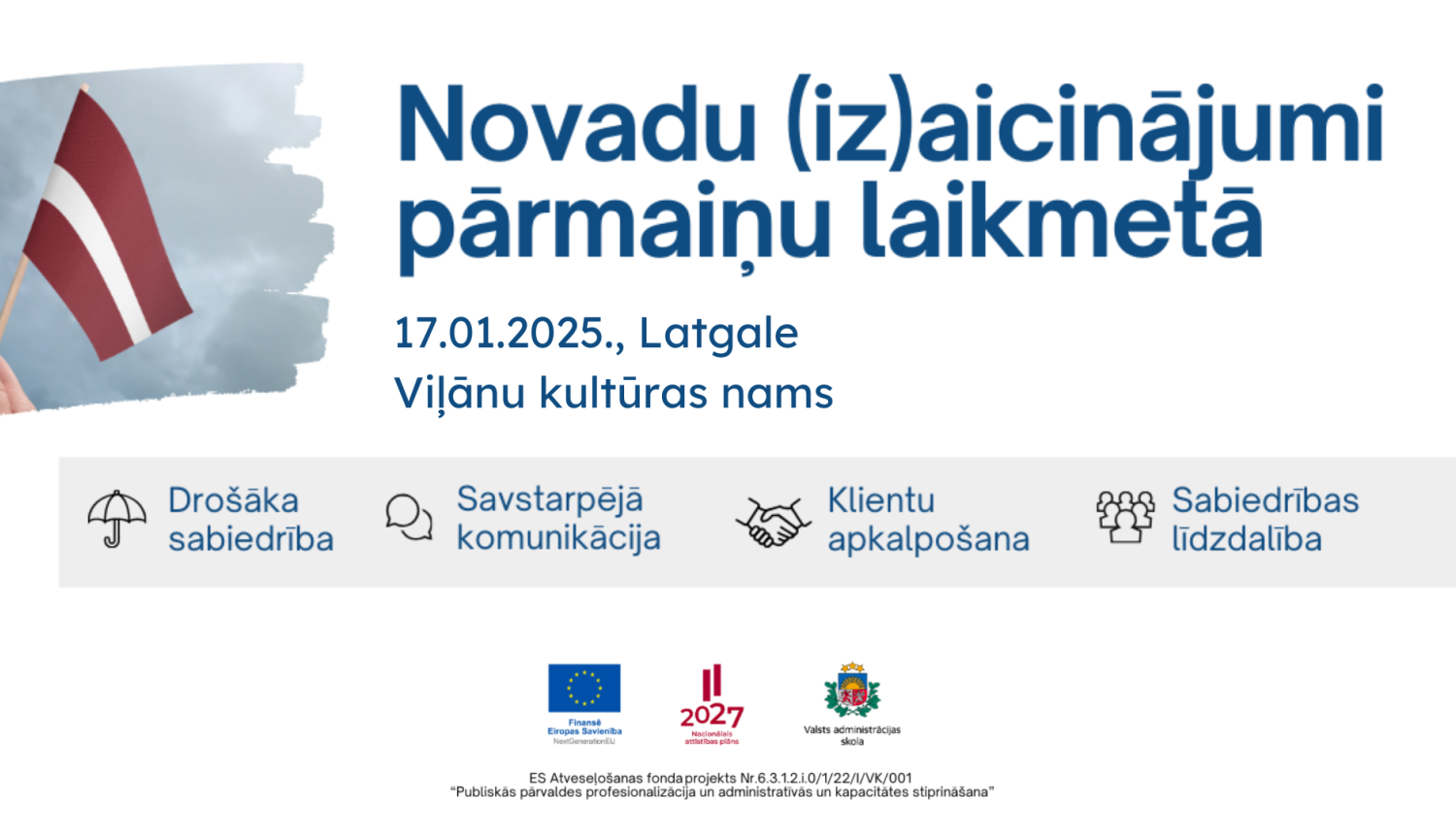 Novadu izaicinājumi pārmaiņu laikmetā