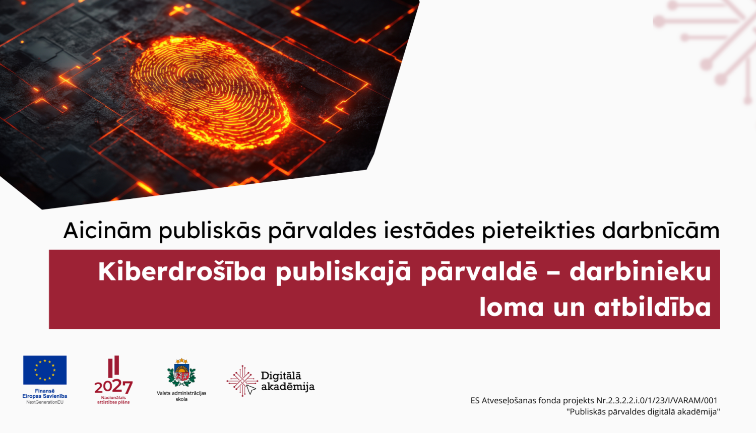 Kiberdrošība publiskajā pārvaldē