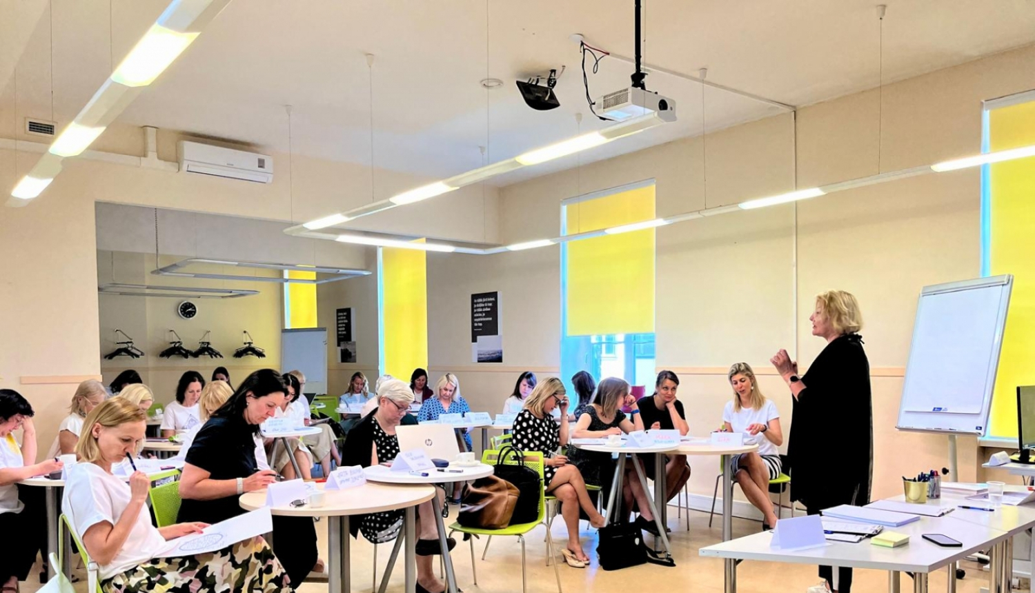 Dalībnieki auditorijā