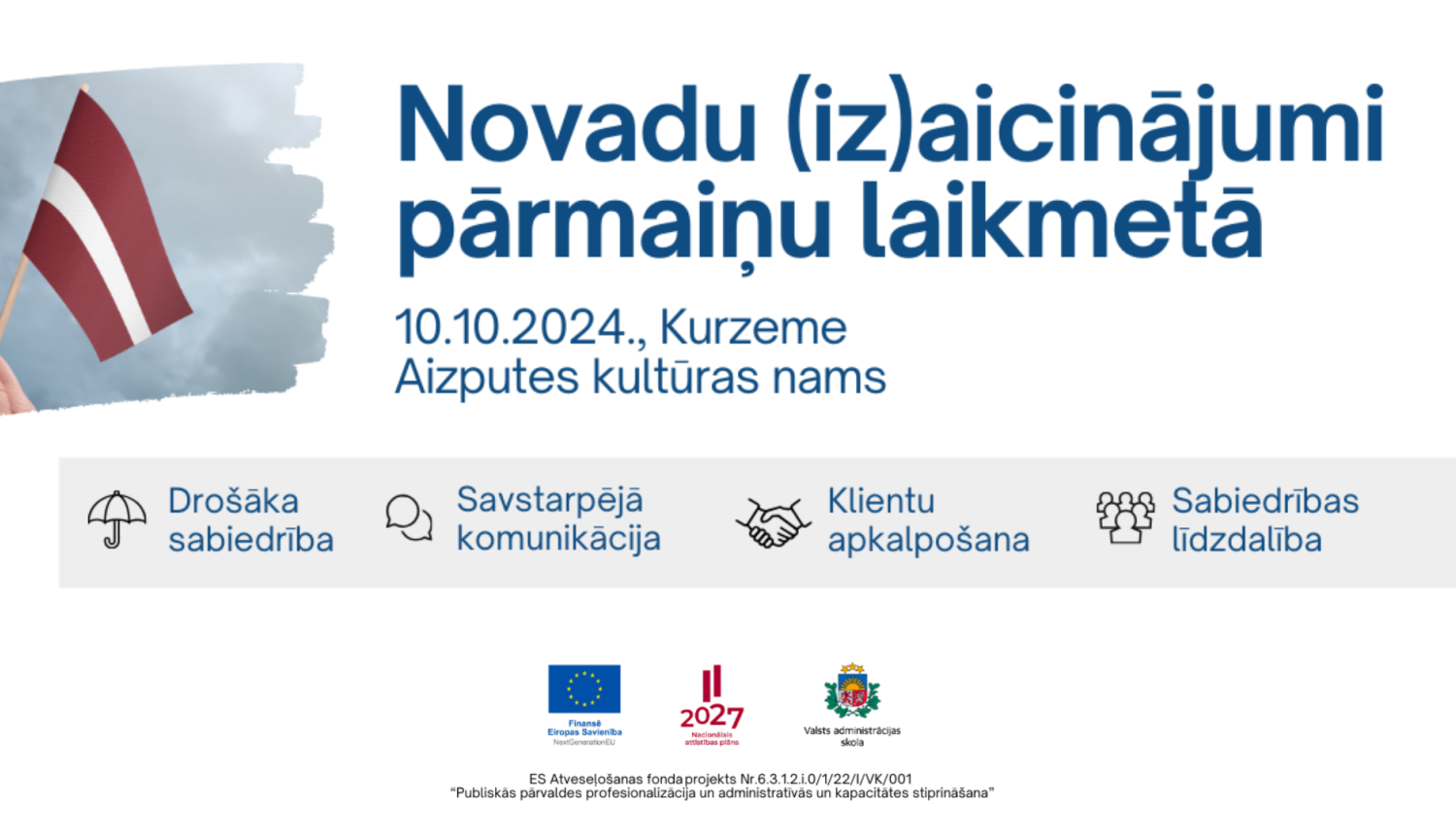 Novadu izaicinājumi pārmaiņu laikmetā