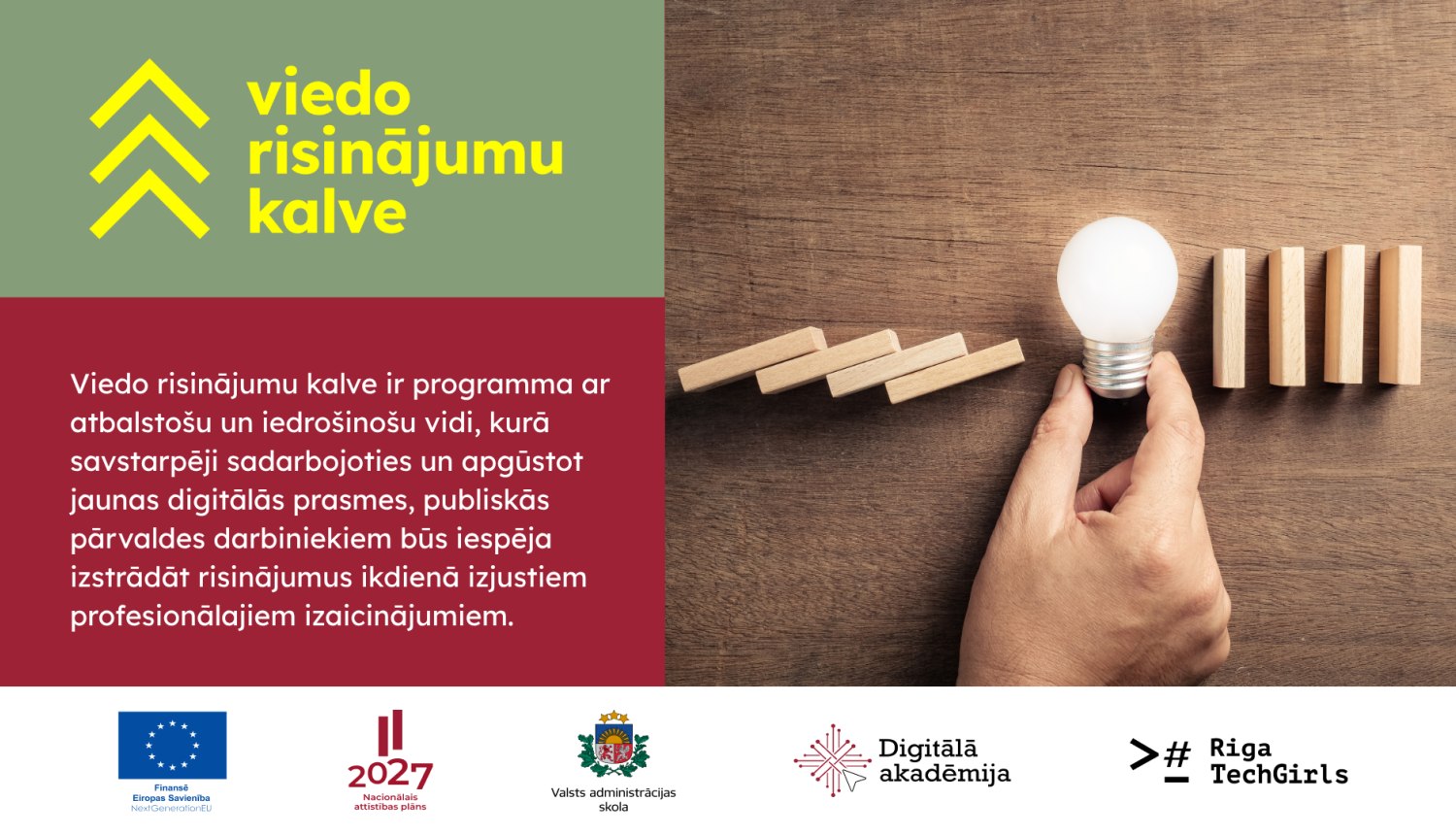 Viedo risinājumu kalve